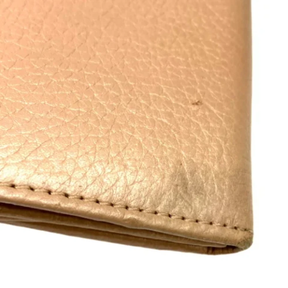 Jimmy Choo Pre-owned Leather wallets Pink Dames