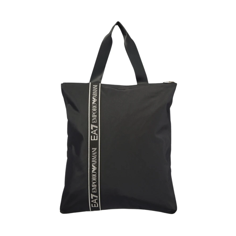 Black Casual Tote Bag Emporio Armani EA7 Women s Fashion Miinto