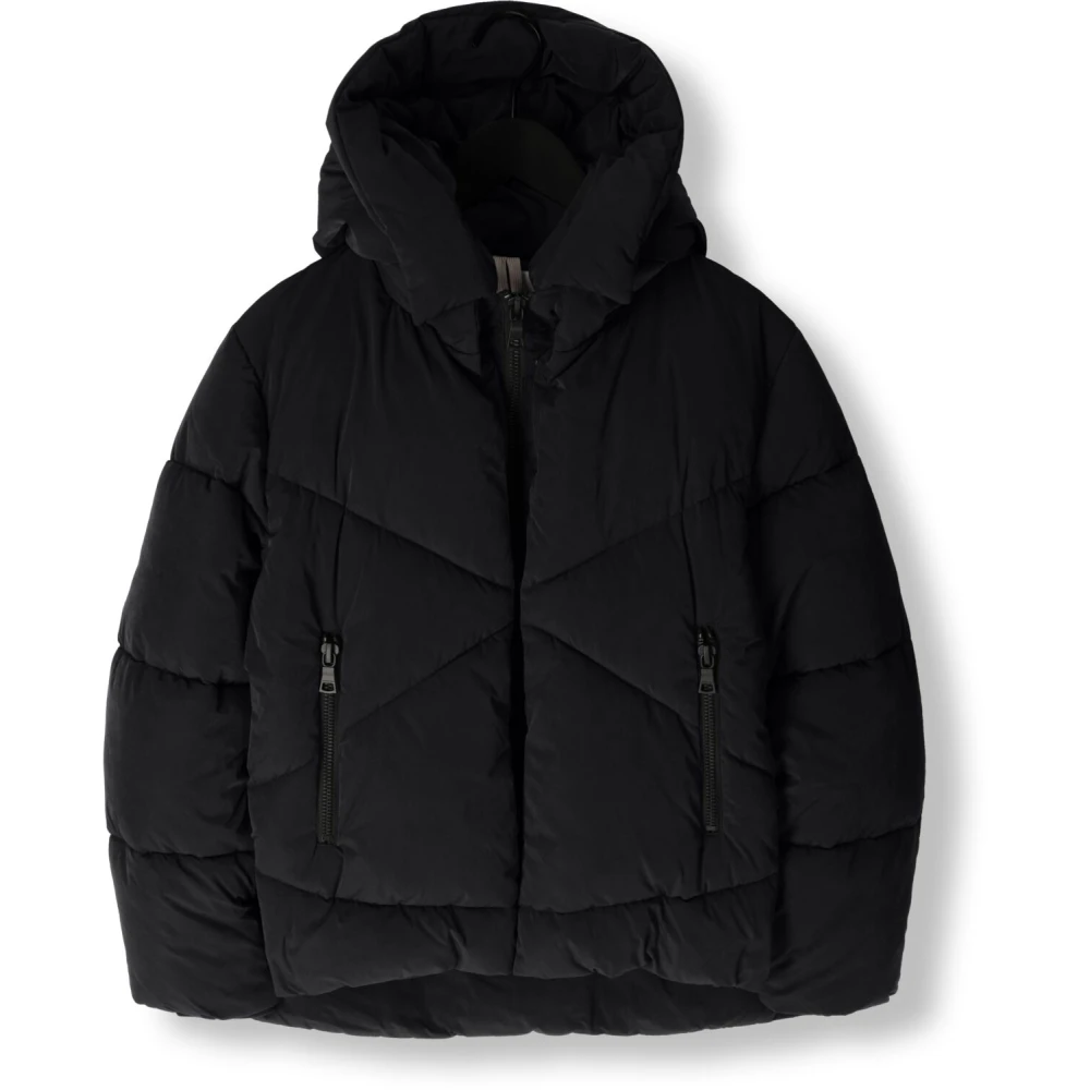 Blonde No.8 Korte Gewatteerde Jas Zwart Black Dames