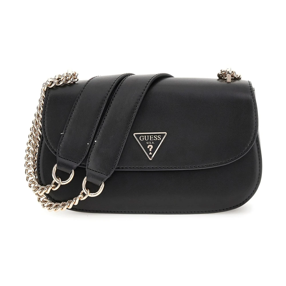 Guess Zwarte Schoudertas Daryna 2 Comp Black Dames