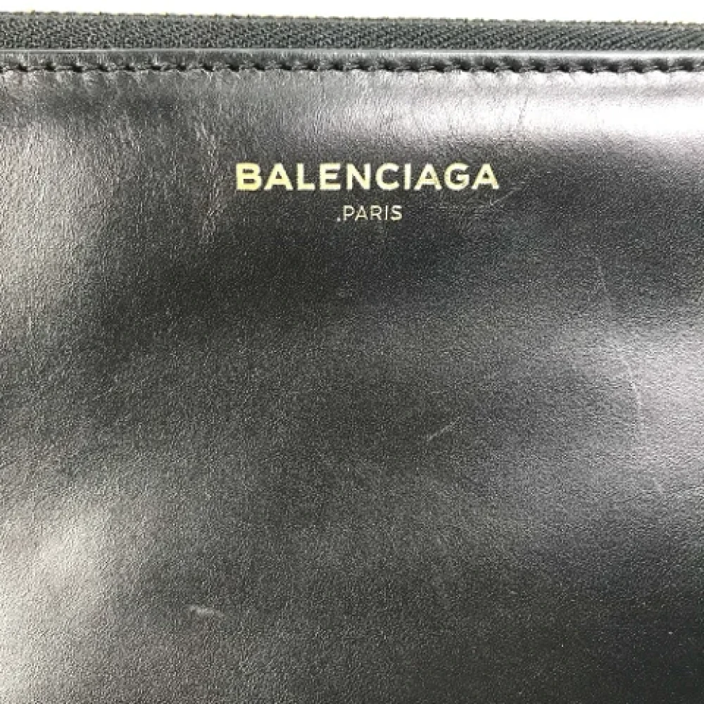 Balenciaga Vintage Pre-owned Leather balenciaga-bags Black Dames