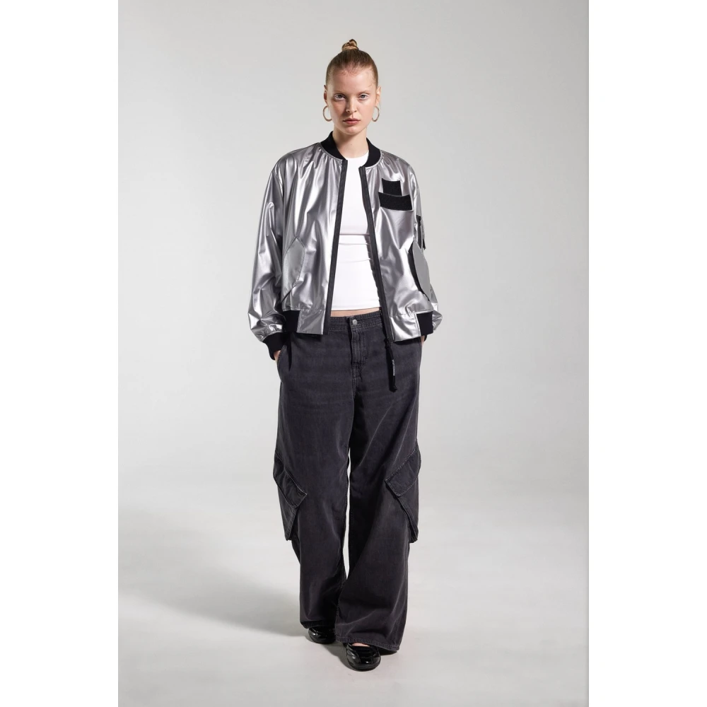 Stutterheim Reflecterende Bomberjack Gray Dames