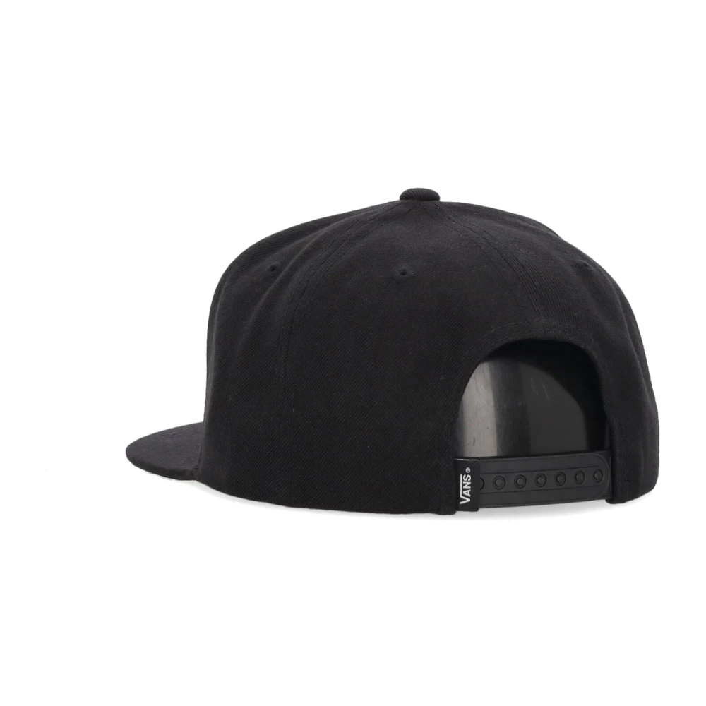 Vans Platte klep snapback pet zwart Black Heren