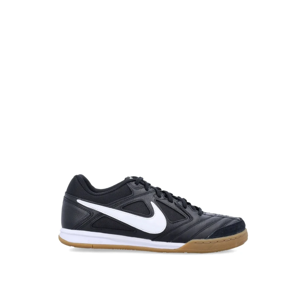 Nike Women's Black Sneakers, 5 Uk, Low-Top Trainers /White-Gum Light Brown