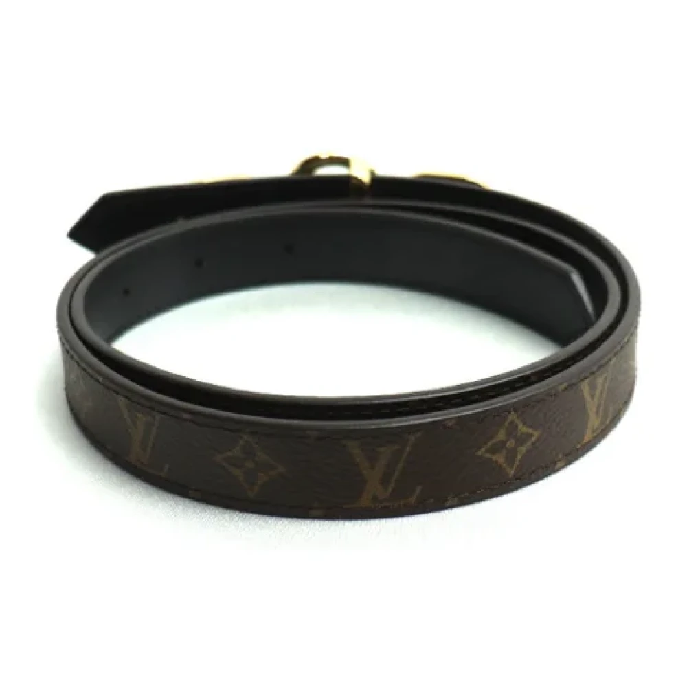 Louis Vuitton Vintage Pre-owned Fabric belts Black Dames