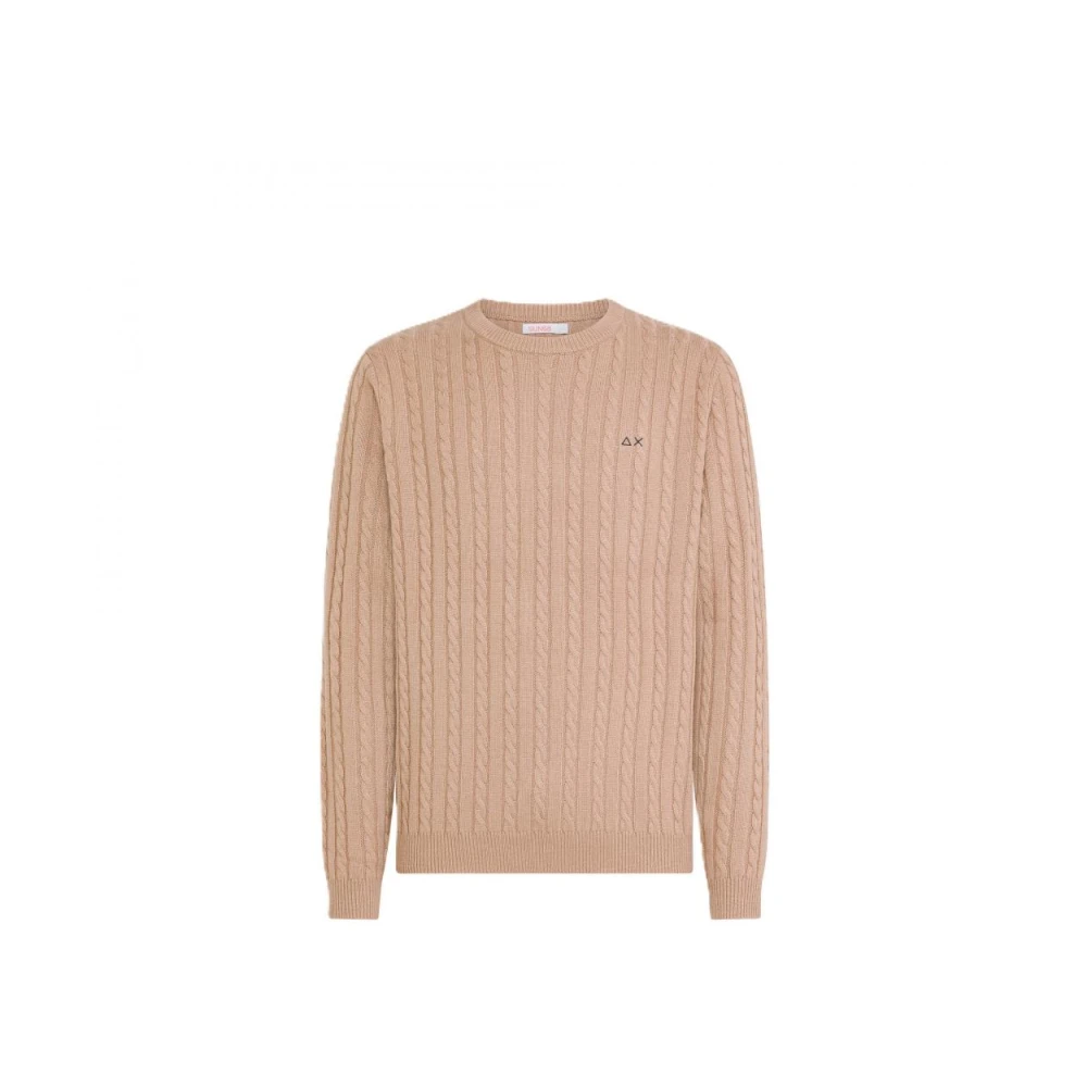 Sun68 Stijlvolle Sweatshirts en Hoodies Beige Heren