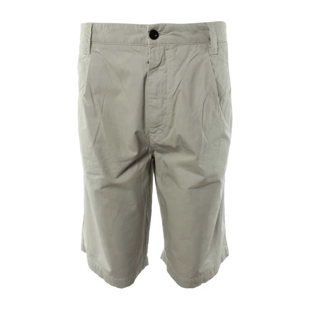 C.p. Company Men's Gray Grey Bermuda Shorts 100% Cotton - Casual Shorts - Xl - Shorts