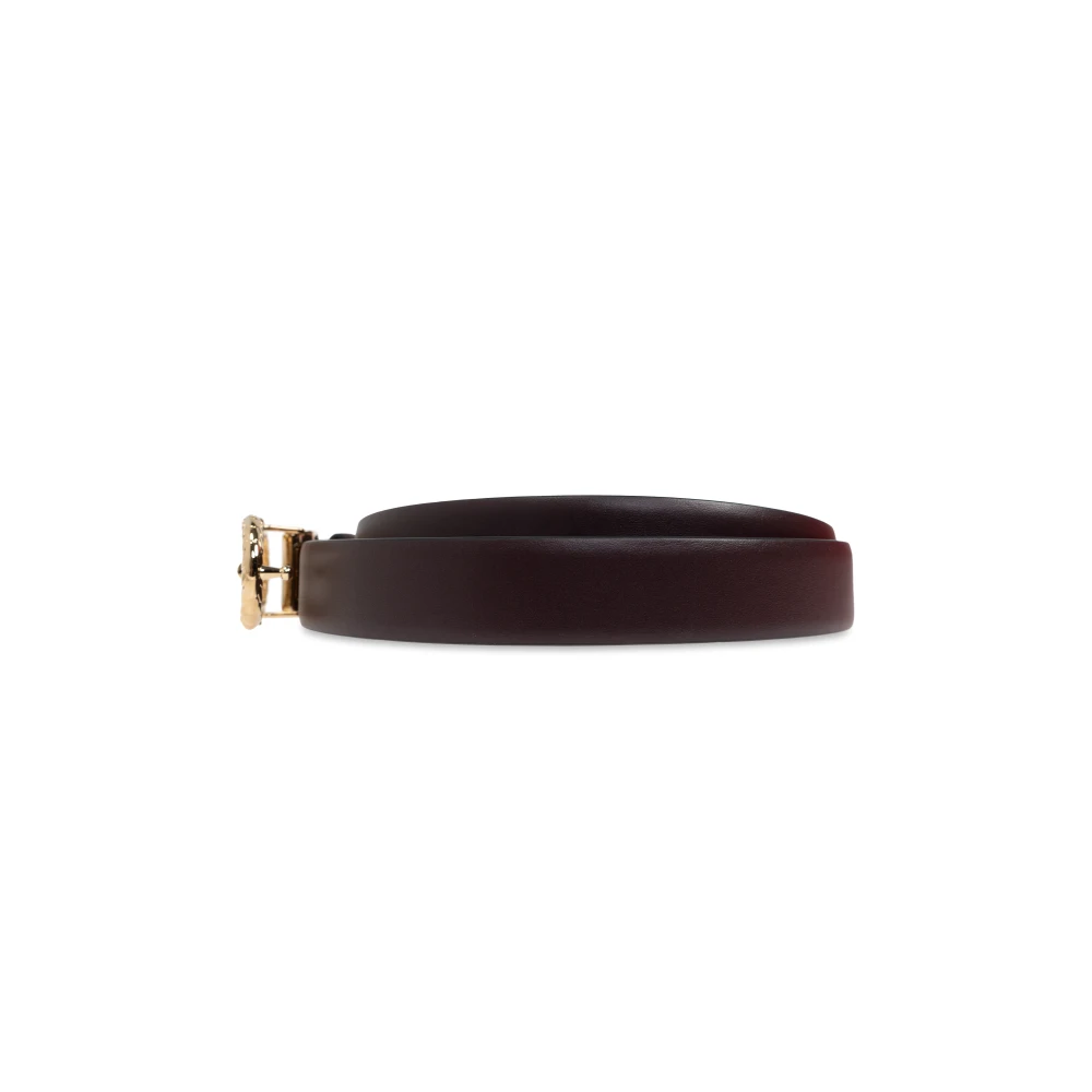 Salvatore Ferragamo Omkeerbare riem Brown Dames