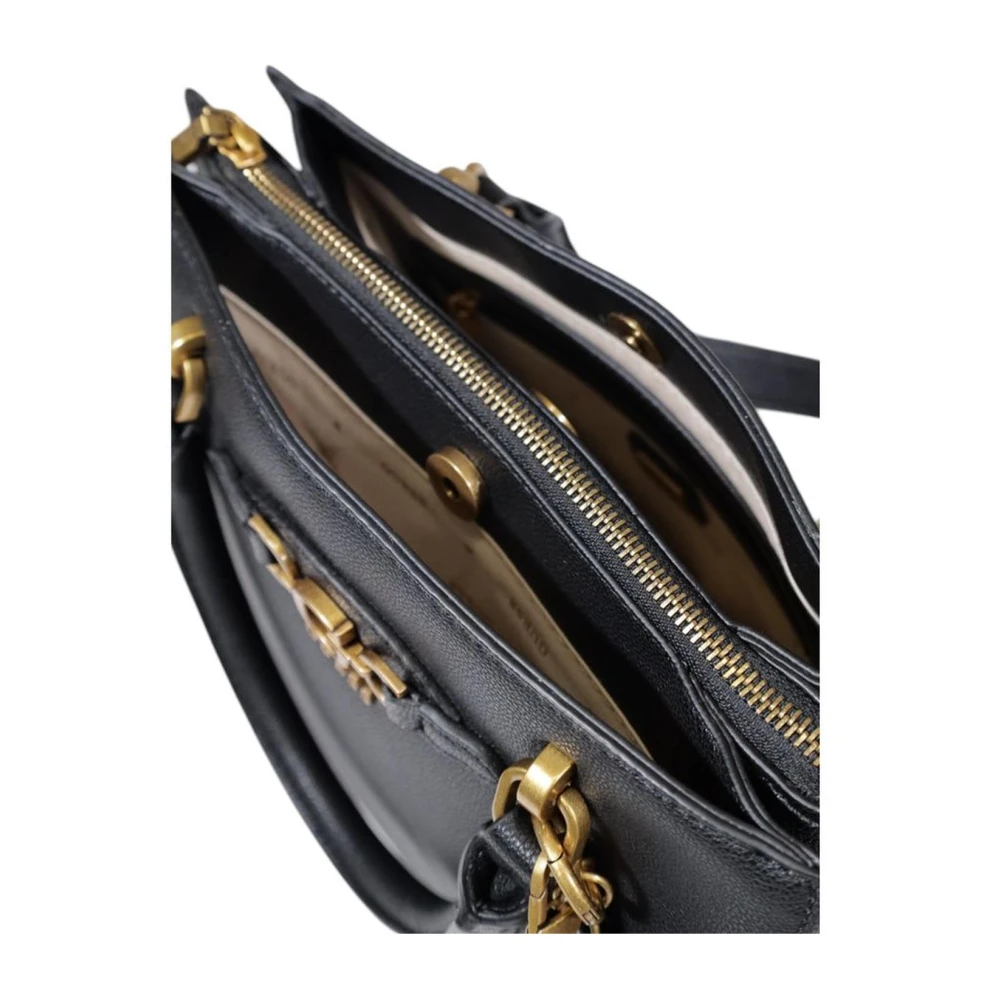 Guess Middelgrote Polyurethaan Handtas Black Dames