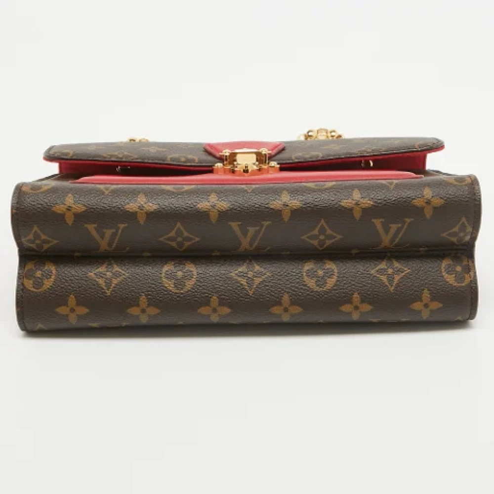 Louis Vuitton Vintage Pre-owned Leather louis-vuitton-bags Red Dames