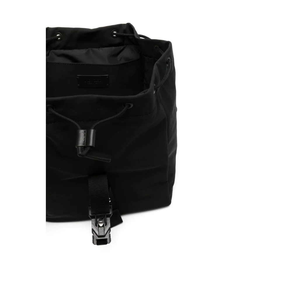 Moncler Zwarte Bucket Bag & Rugzak Black Dames