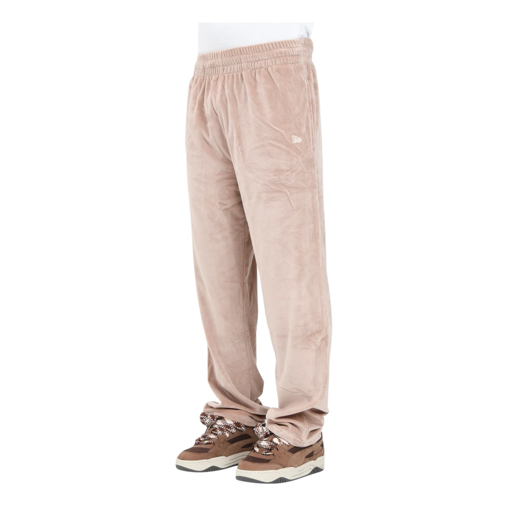 New era Lakers Velours Track Broek Roze Pink Heren