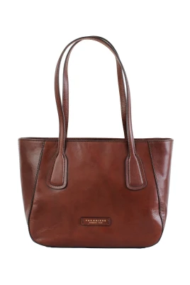 Klassisk Marrone Shoppingväska Donna