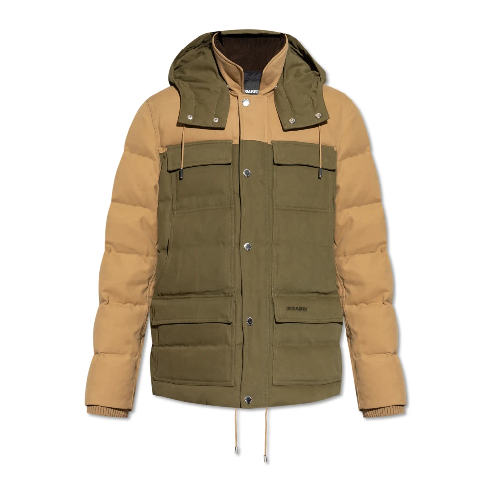 Dsquared2 Herren Grün Jacken, Mgröße: