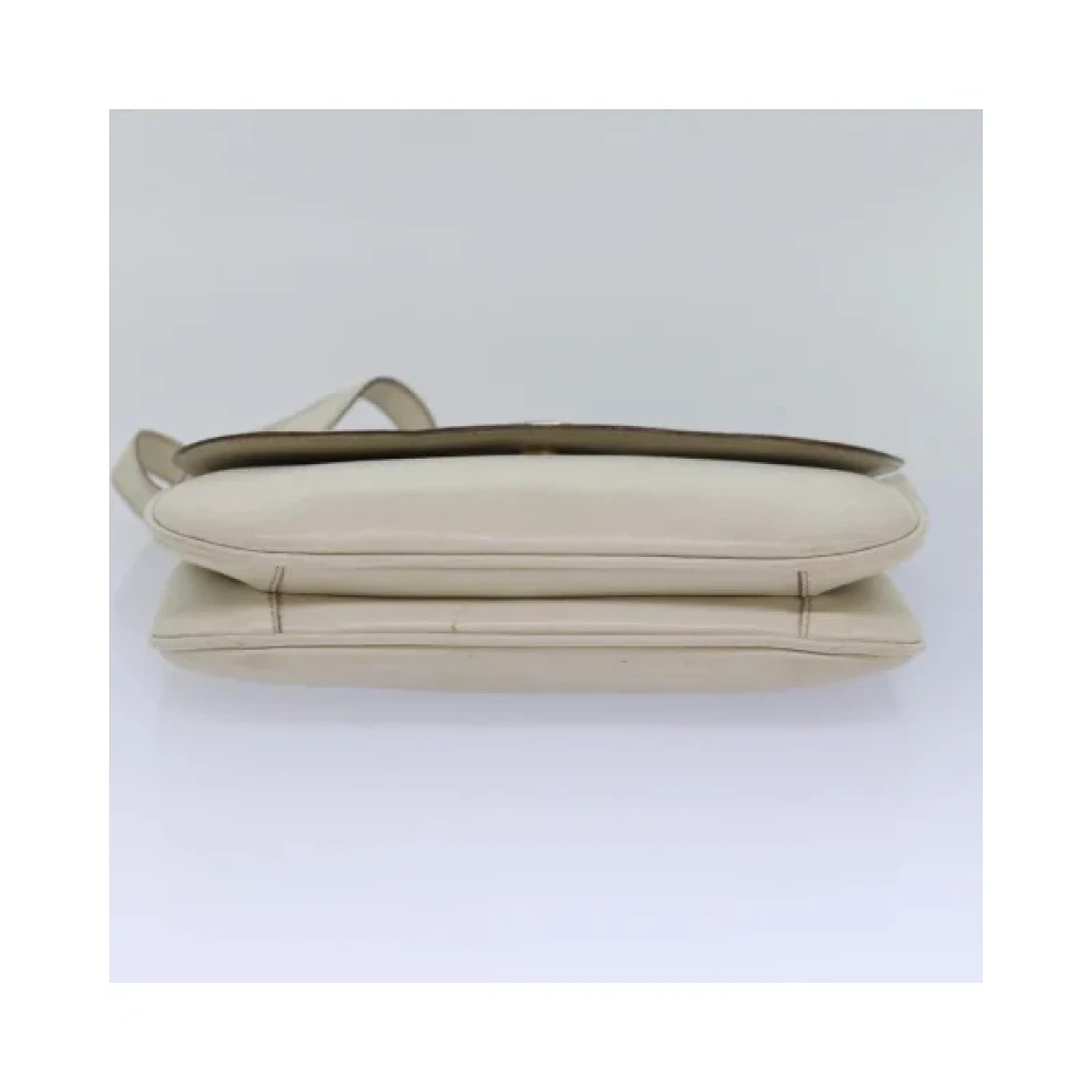 Celine Vintage Pre-owned Leather celine-bags White Dames