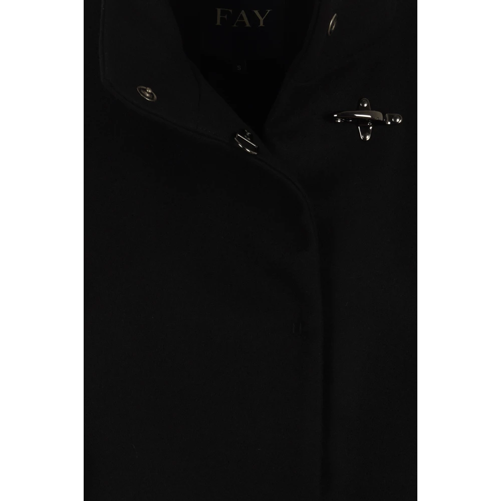 Fay Zwarte Jassen voor Stijlvolle Outfits Black Dames