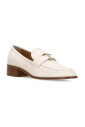 ivory-flat-leather-loafers-metal-logo