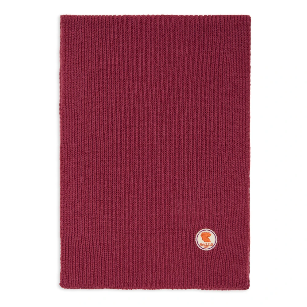 Gallo Unisex effen fuchsia geribbeld sjaal Pink Unisex