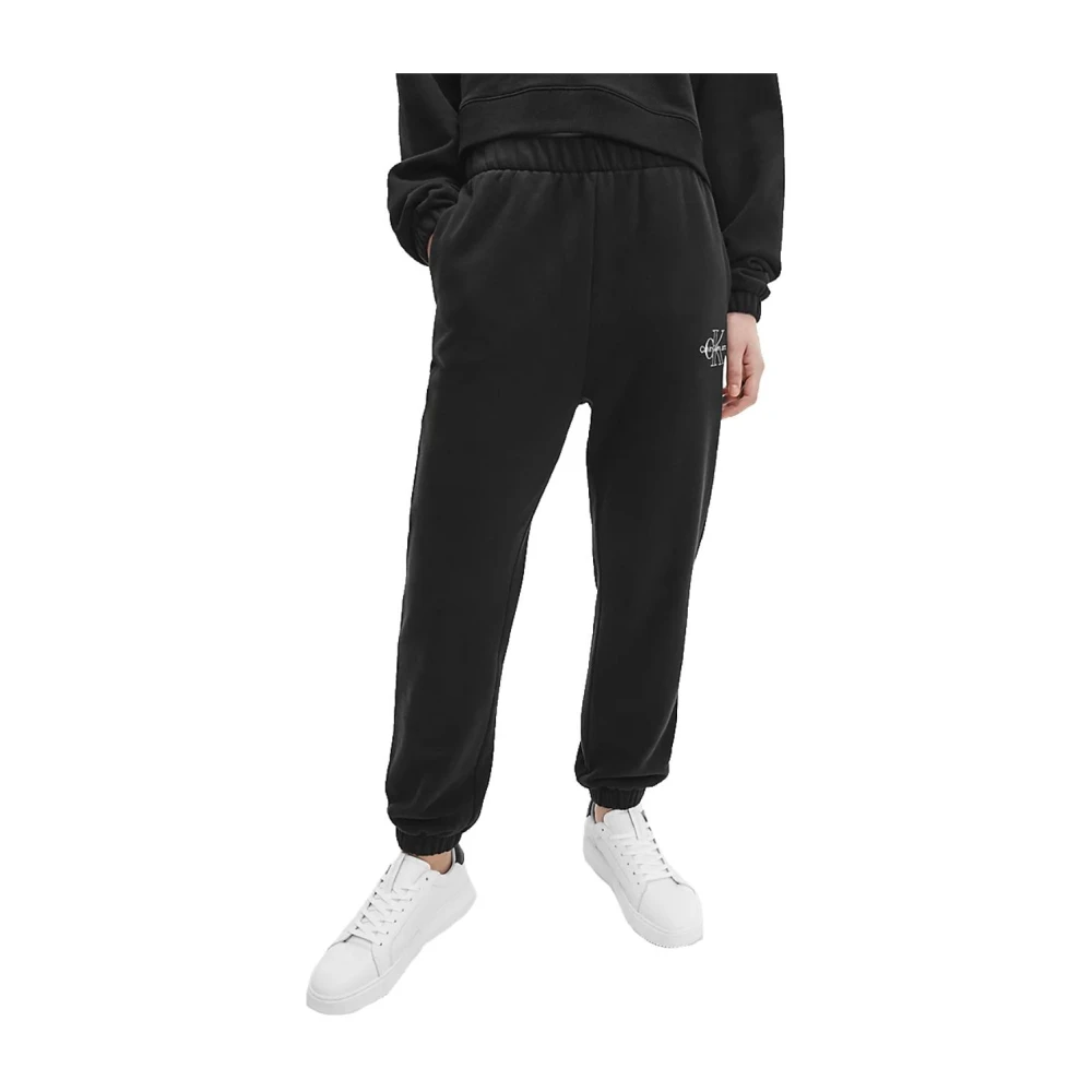 Calvin Klein Women's Black Sporty Sweatpants