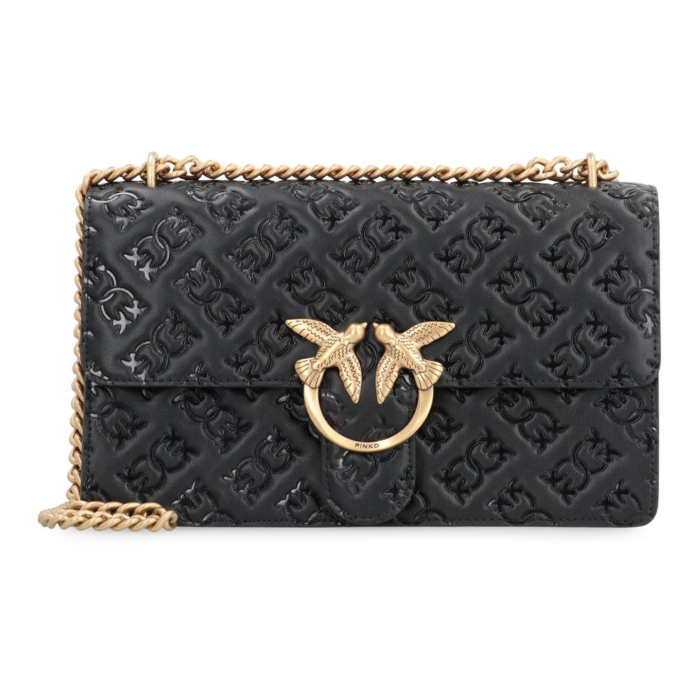 Pinko Women's Black Cross Body Bags, One Size, Love Bag