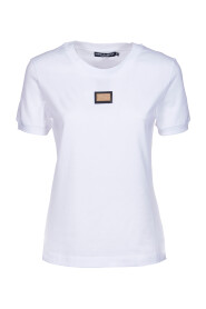 Hvide T-shirts og Polos med Pinaforemetal Bredde
