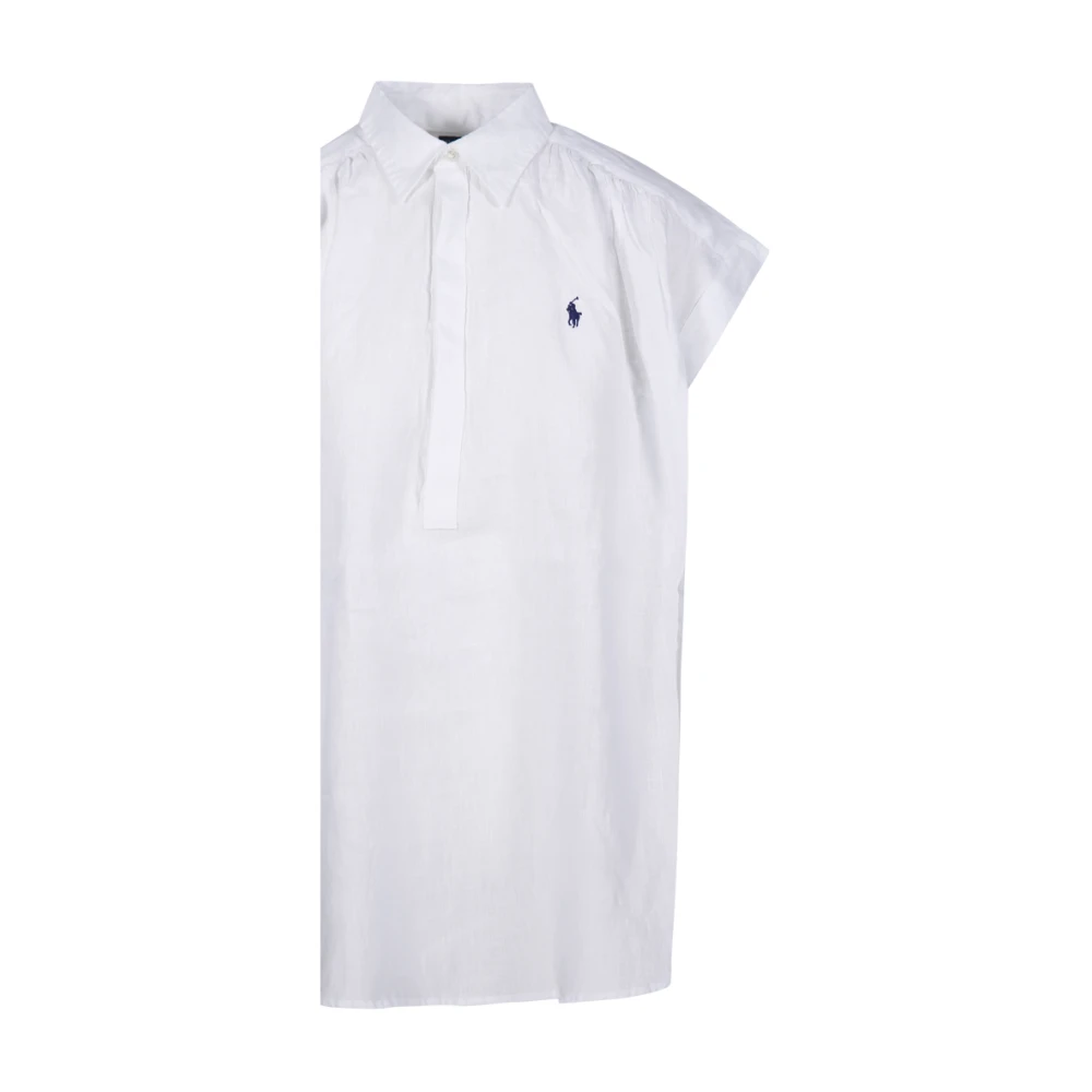 Ralph Lauren Knopen Voor Shirt White Dames