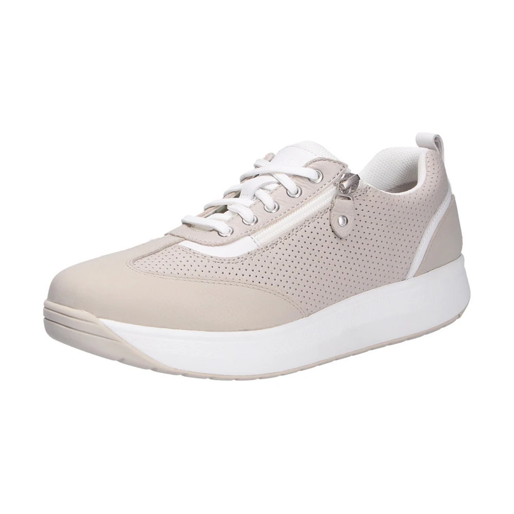 Joya Licht Comfort Veterschoen Dames Schoenen Beige