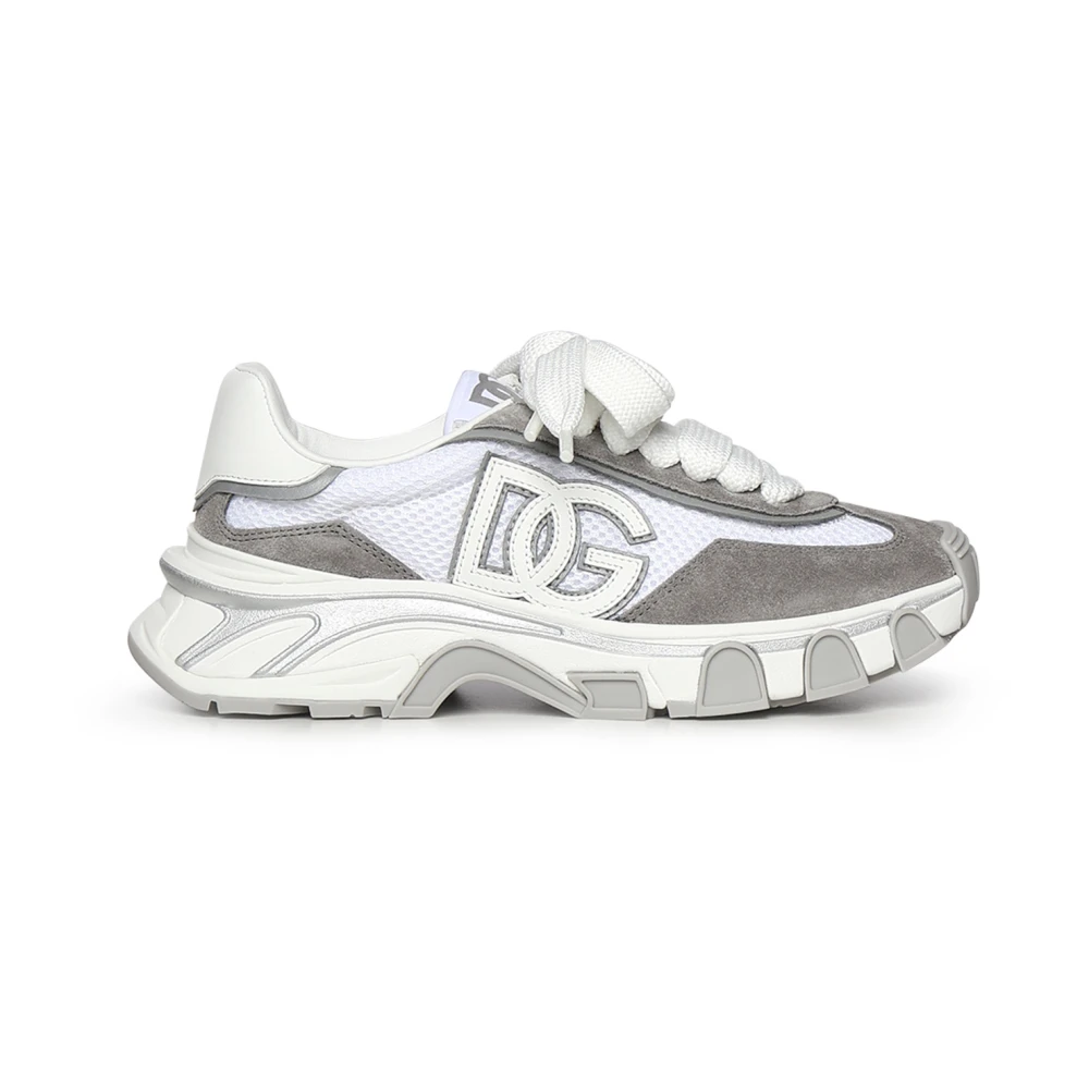 Dolce & Gabbana Cushion Low-Top Sneakers Dames Schoenen Wit
