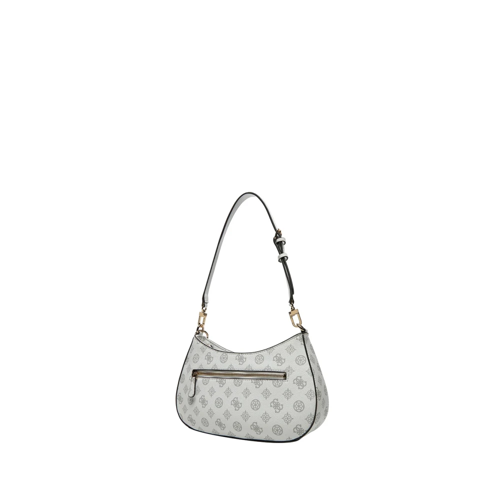 Guess Shopper Bag met Gouden Details White Dames
