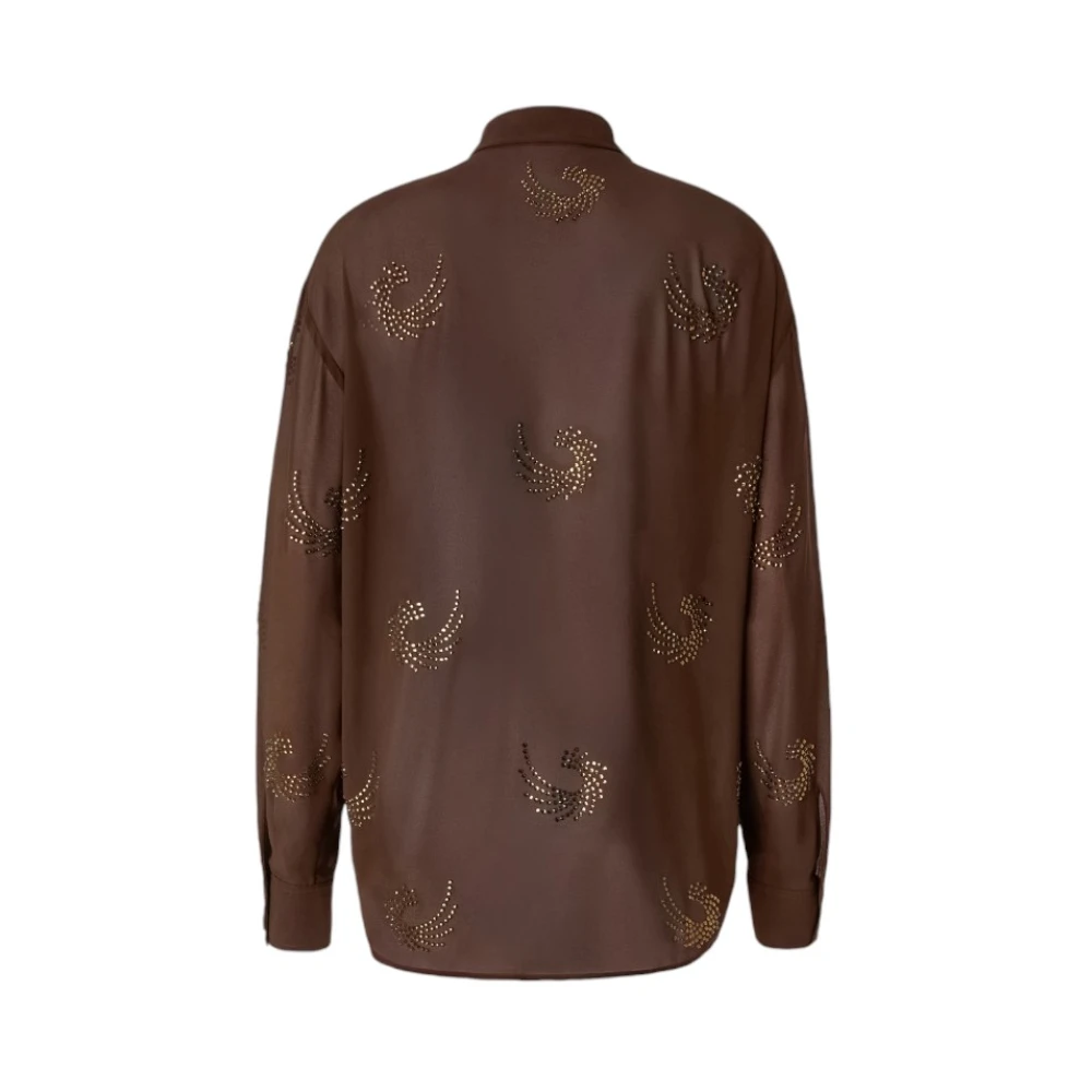 pinko Stijlvolle Shirt voor Vrouwen Brown Dames