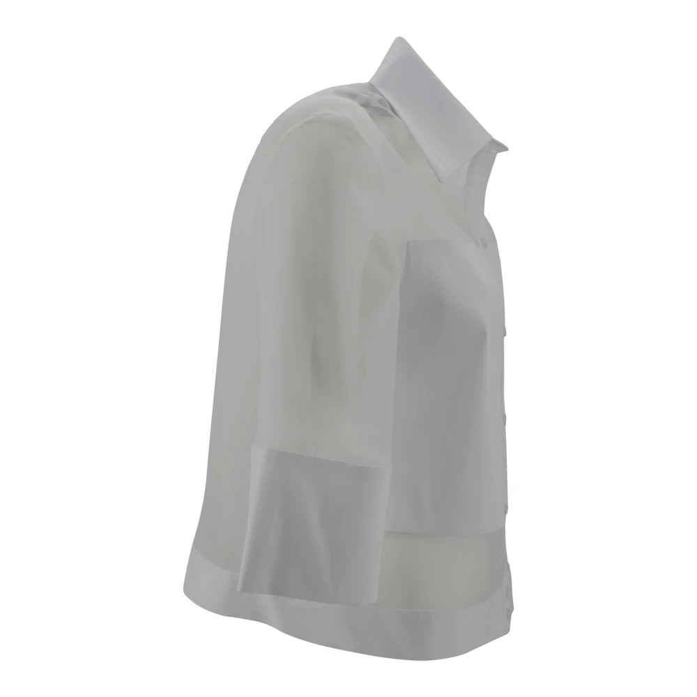 D.Exterior Wit Overhemd Ware White Dames