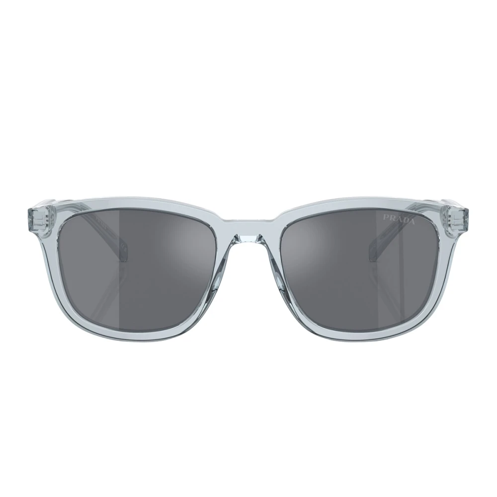 Prada Sunglasses, Unisex, 53 Mm, Stylish Pillow Shape Sunglasses Blue