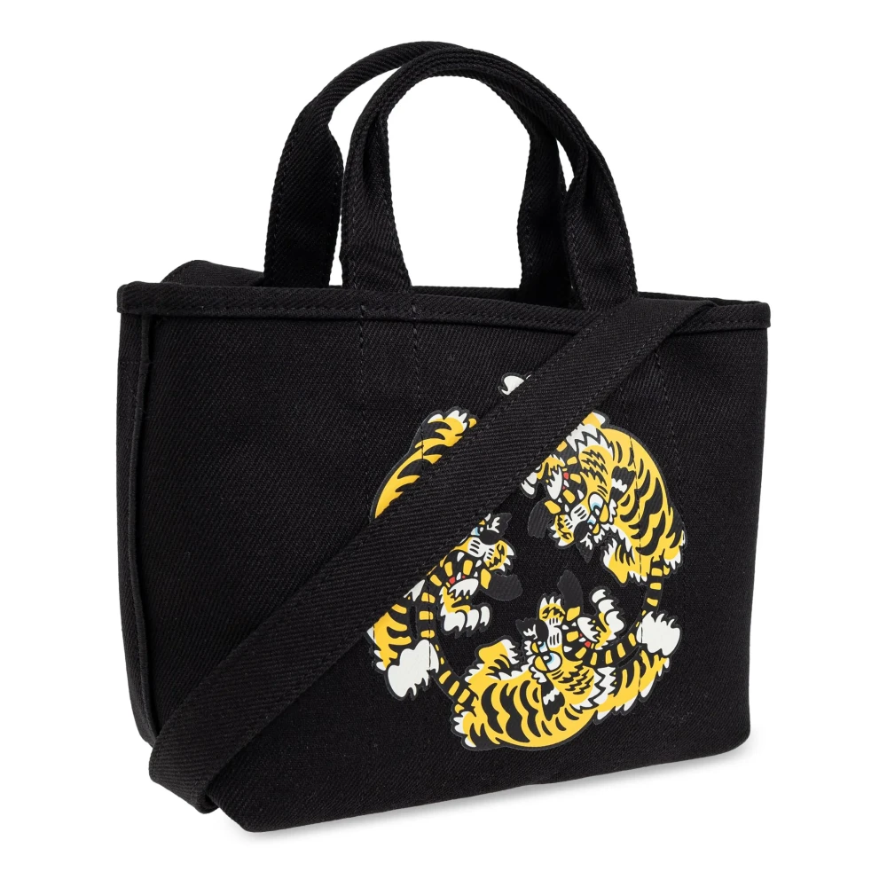 Kenzo Zwarte Stijlvolle Tassen Collectie Black Heren