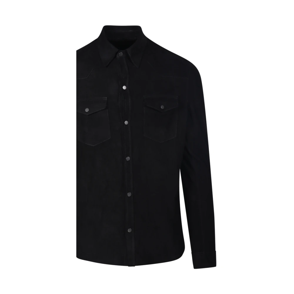 Salvatore Santoro Zwarte Jas voor Stijlvolle Look Black Heren