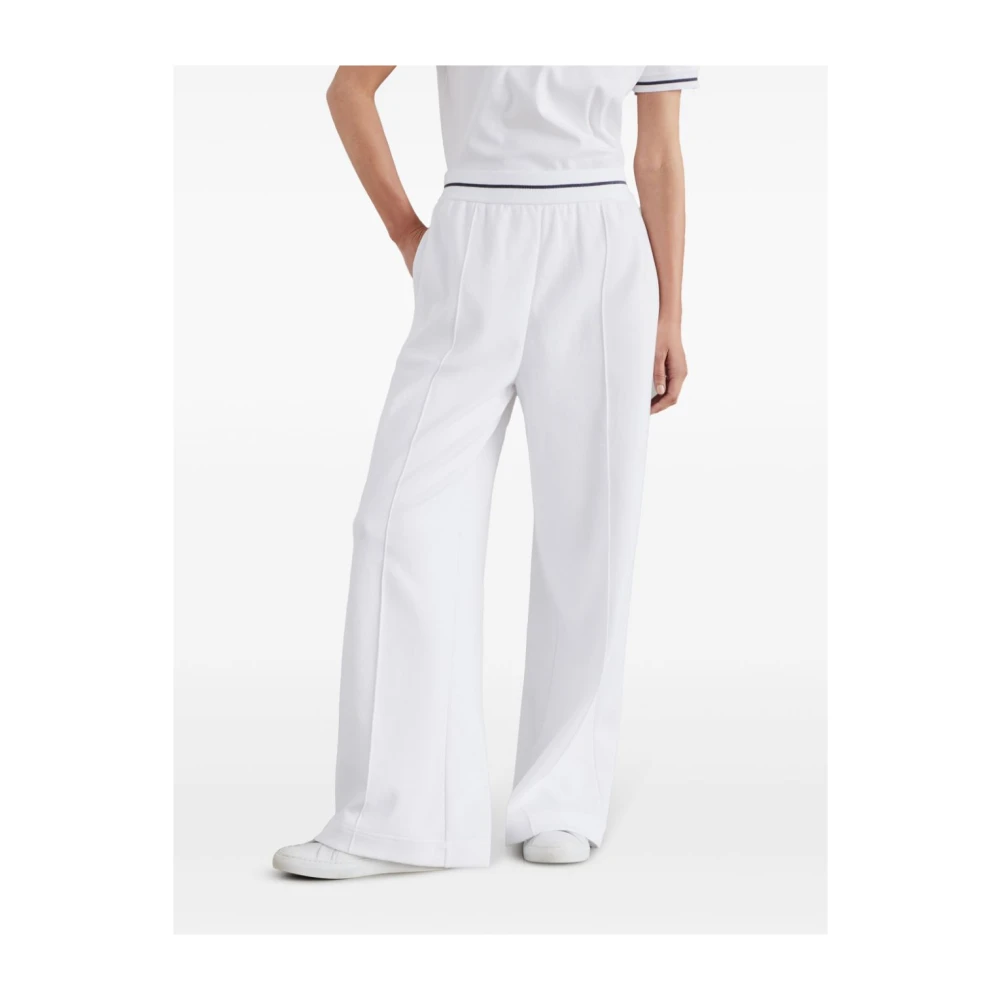 BRUNELLO CUCINELLI Witte sportbroek White Dames
