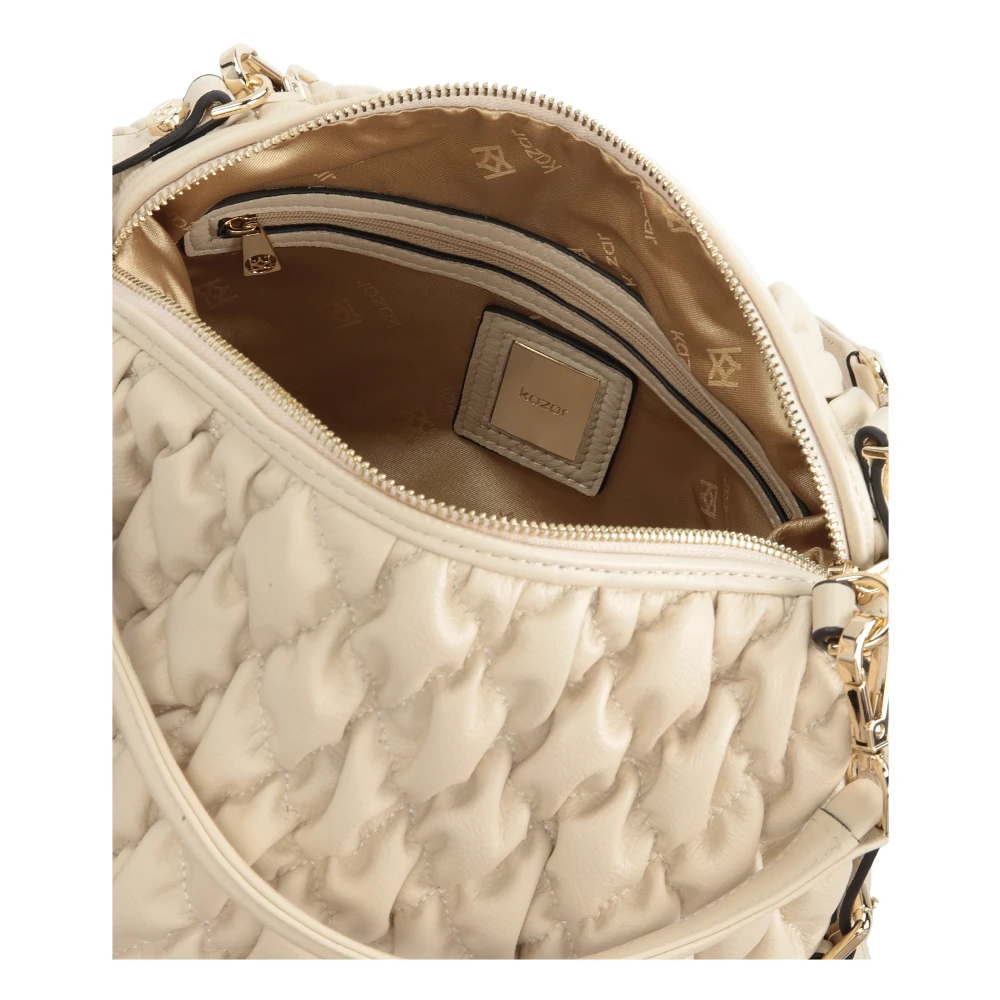 Kazar Chique Beige Gewatteerde Tas Beige Dames