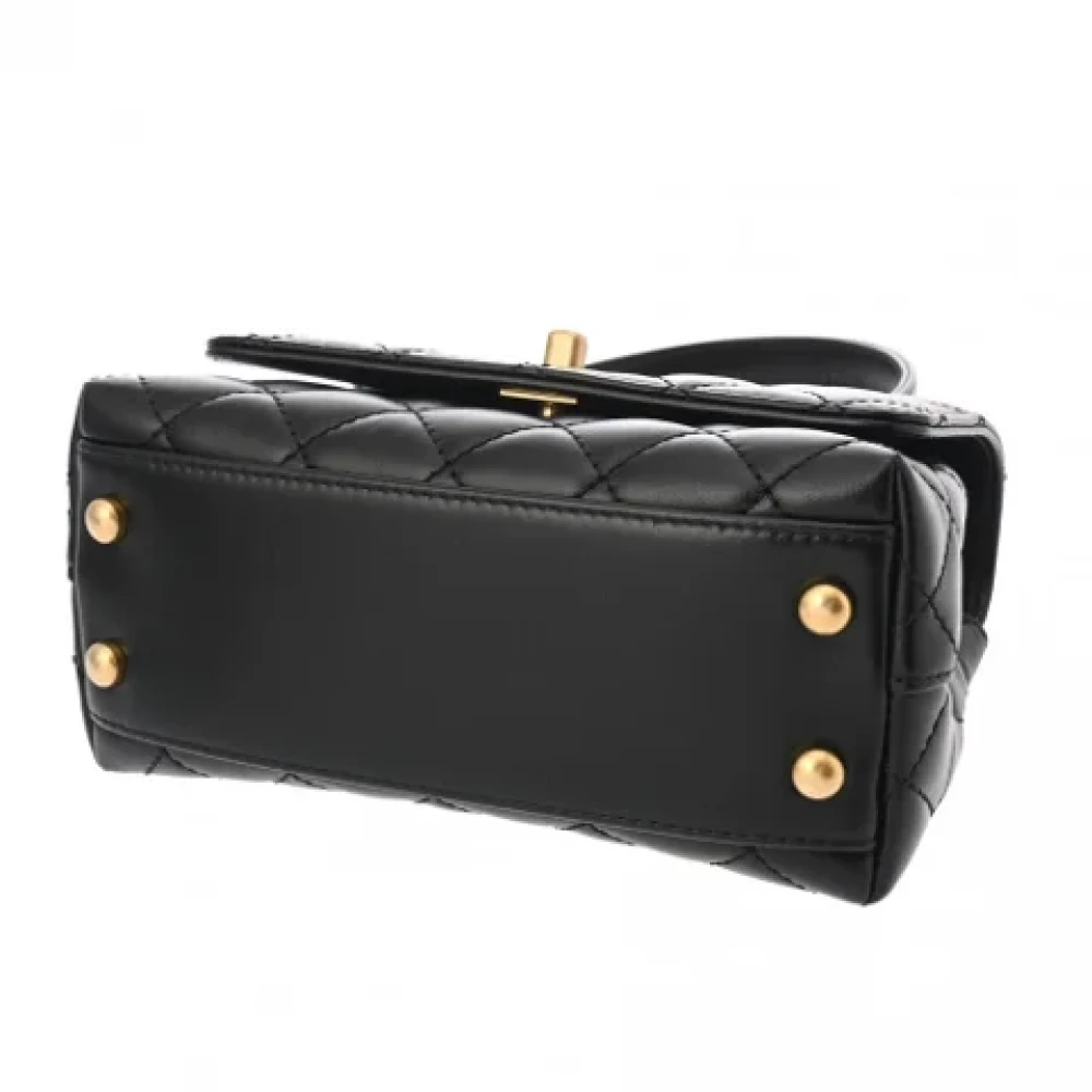 Chanel Vintage Pre-owned Fabric chanel-bags Black Dames