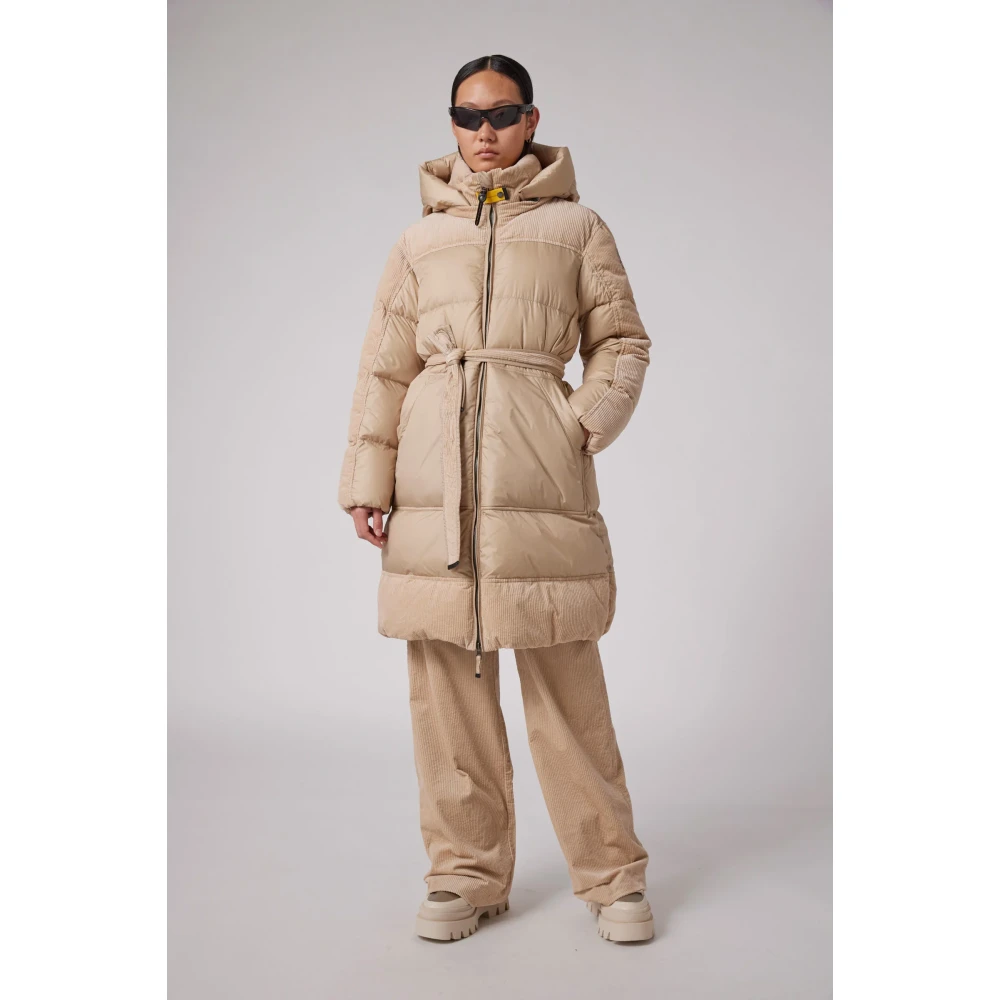 Parajumpers Parka Donsjassen Lang Interstellar Sun Kissed Beige Dames