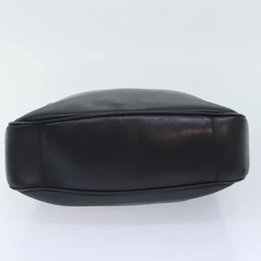 Gucci Vintage Pre-owned Leather handbags Black Dames