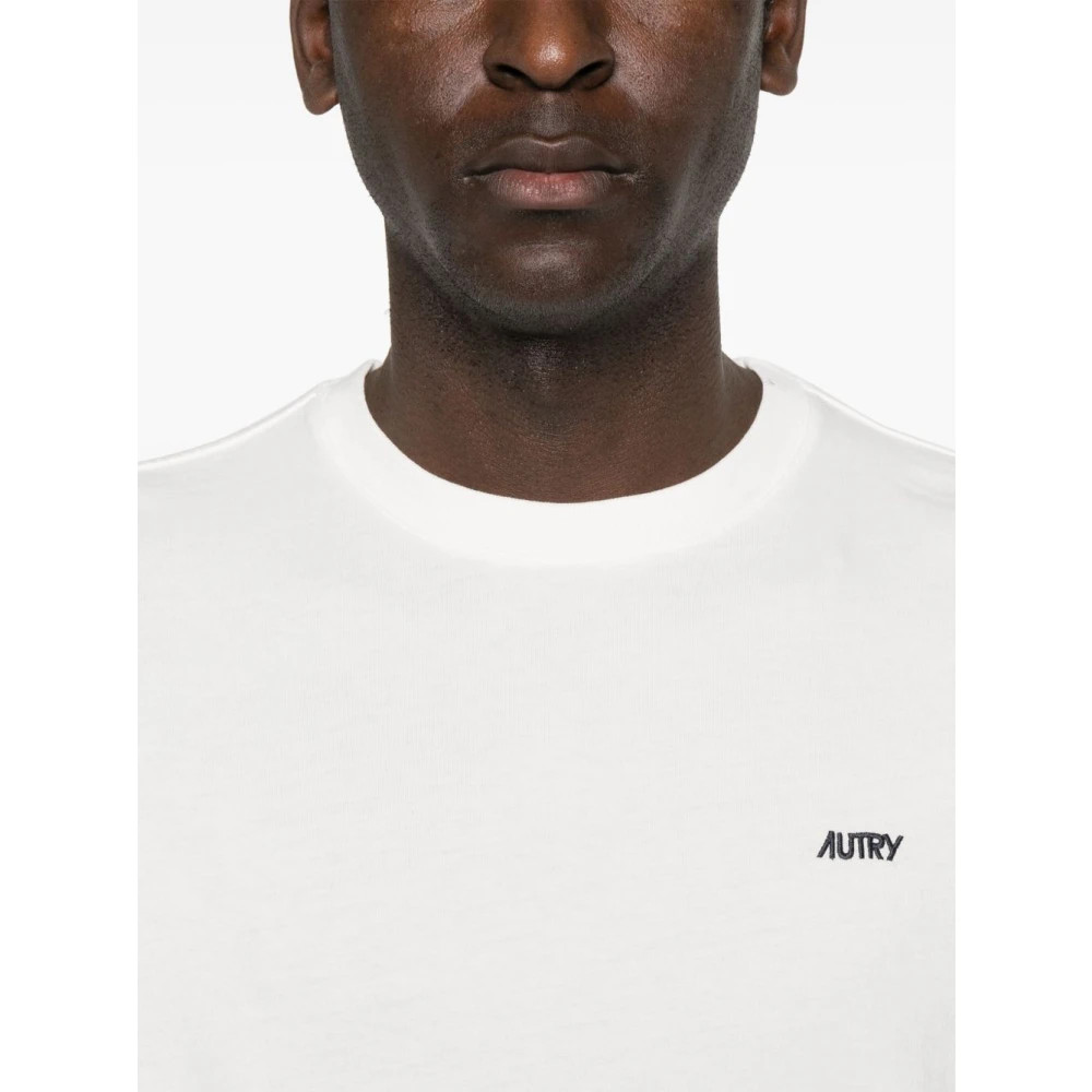 Autry T-shirt met ronde hals en korte mouwen White Heren