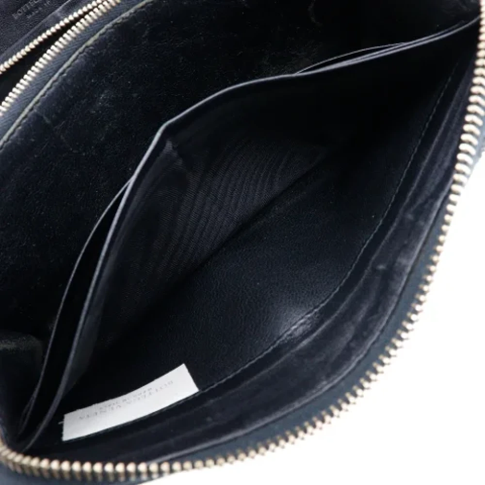 Bottega Veneta Vintage Pre-owned Leather wallets Black Dames