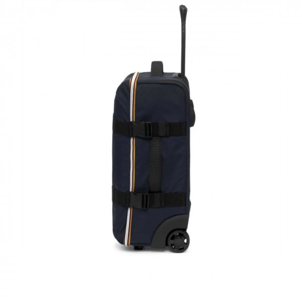 K-way Blauwe Koffer Waterdicht Ripstop Stof Blue Heren