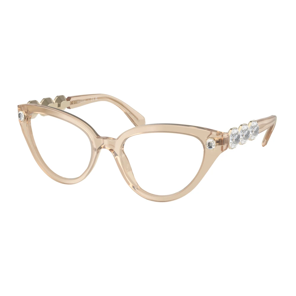 Swarovski , Glasses, Female, Beige, 53 Mm, Fashion Glasses