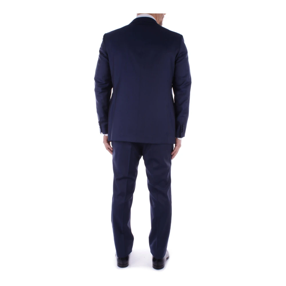 Tagliatore Single Breasted Suits Blue Heren