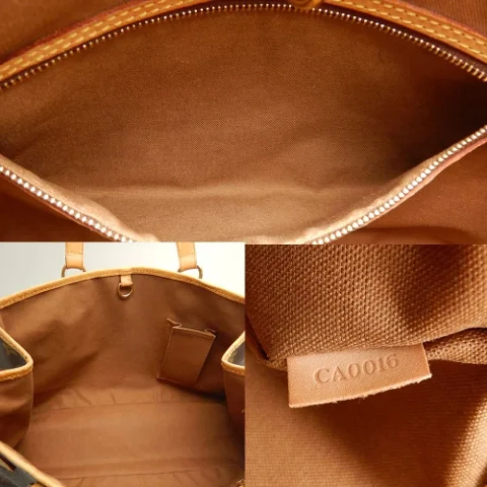 Louis Vuitton Vintage Pre-owned Plastic shoulder-bags Brown Dames