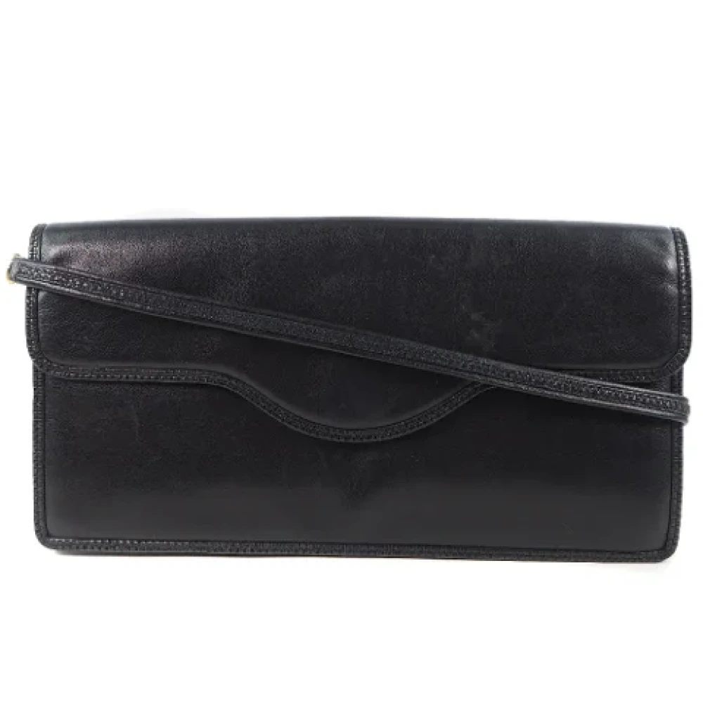 Bally Pre-owned Leather shoulder-bags Black Dames