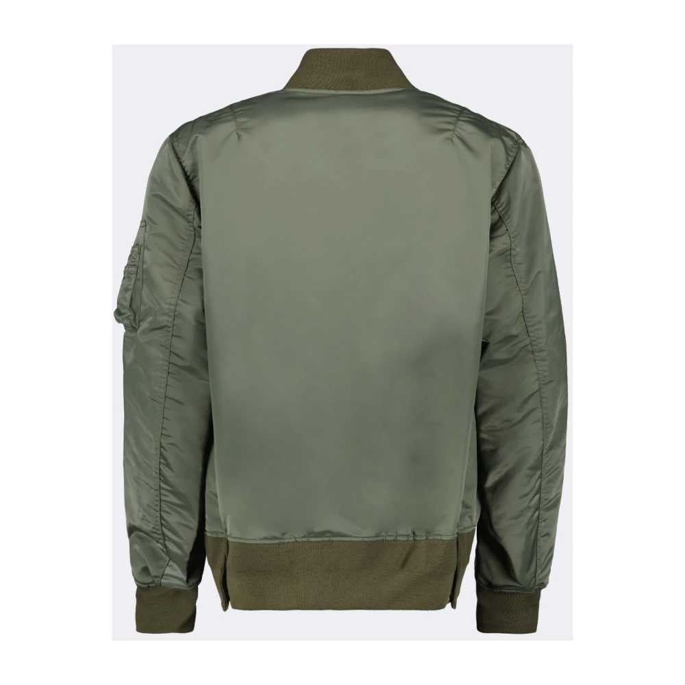 Sacai Nylon Bomberjack Green Heren