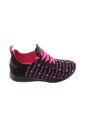 baskets-de-course-noires-fuxia