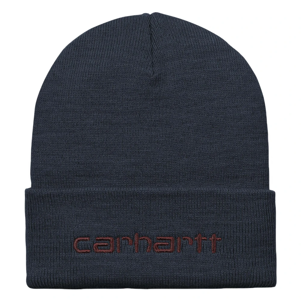 Carhartt WIP Script Beanie Wollen Muts Blue Unisex