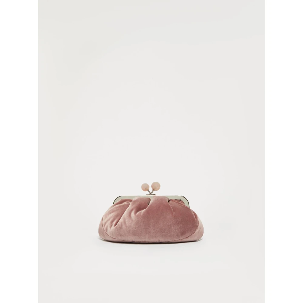 Max Mara Weekend Roze Velvet Pasticcino Tas Pink Dames